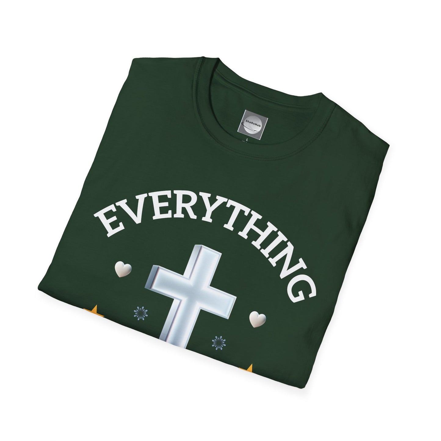 Faith-Inspired Unisex T-Shirt - Everything is God's, Christian Apparel, Gift for Believers, Spiritual Wear, Casual Everyday Tee