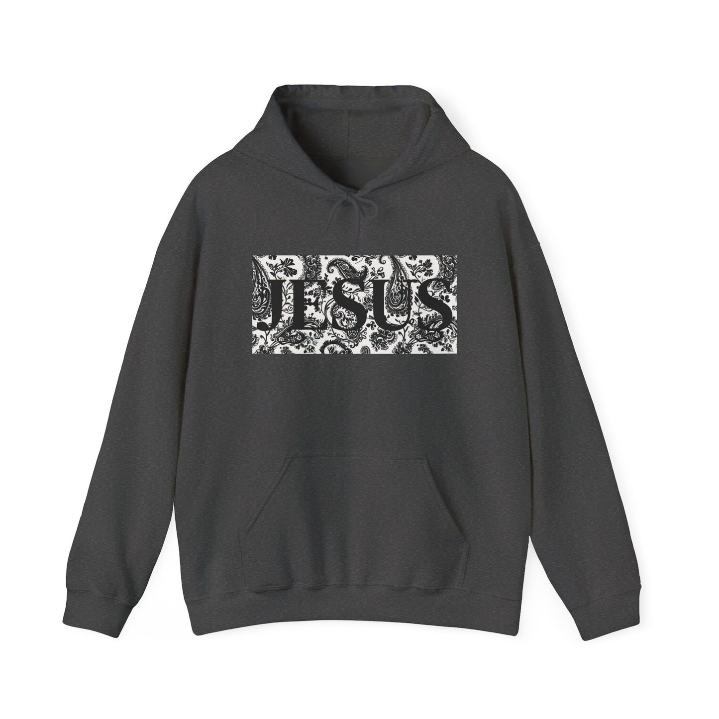 Stylish Jesus Hoodie, Unisex Heavy Blend Sweatshirt, Christian Apparel, Gift for Believers, Cozy Faith-Inspired Wear