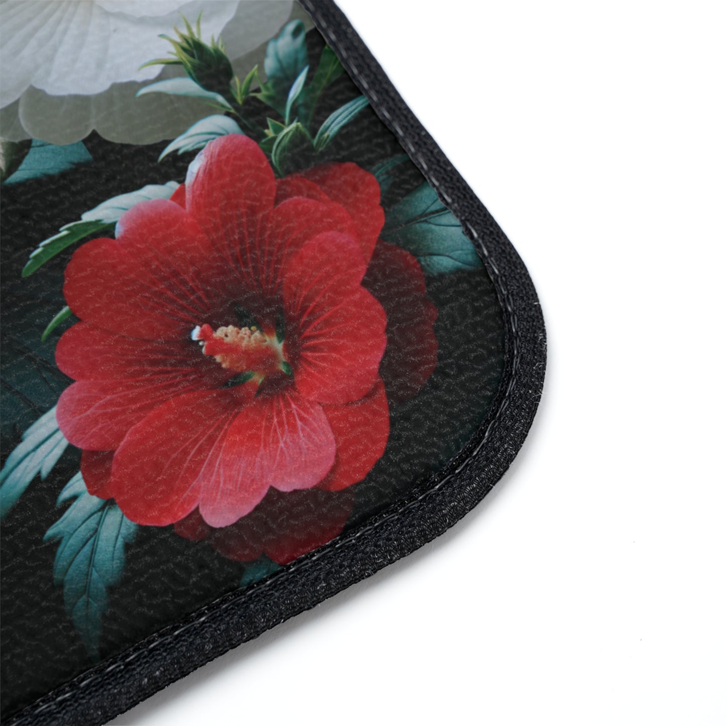 Ridin' with Jesus the Rose of Sharon Floral Car Floor Mat | Christian Auto Accessories, Gift for Believers, Religious Decor, Car Decor, Easter Gift