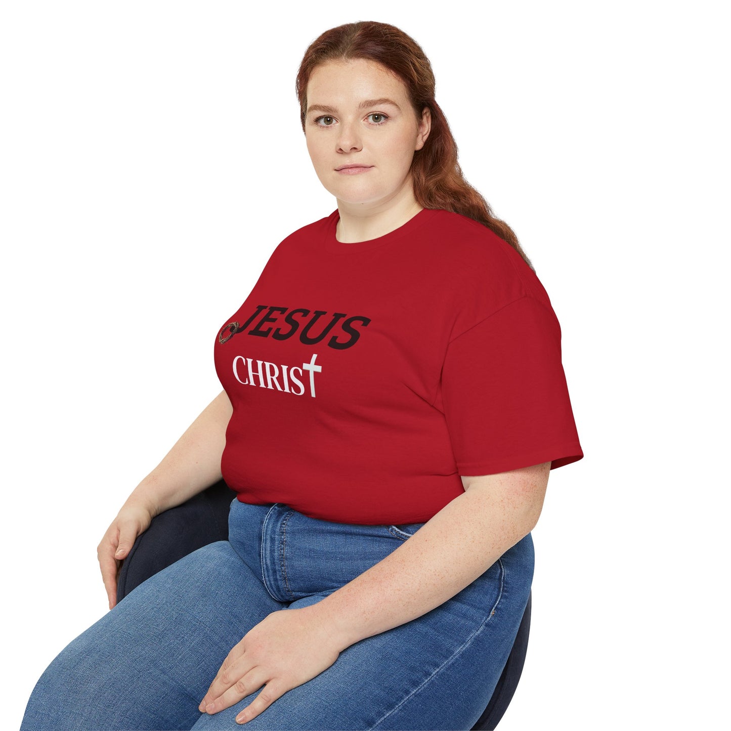 Jesus Christ Unisex Ultra Cotton Tee - Comfortable Religious Tee, Faith-Based Apparel, Spiritual Gift, Church Wear, Everyday Casual