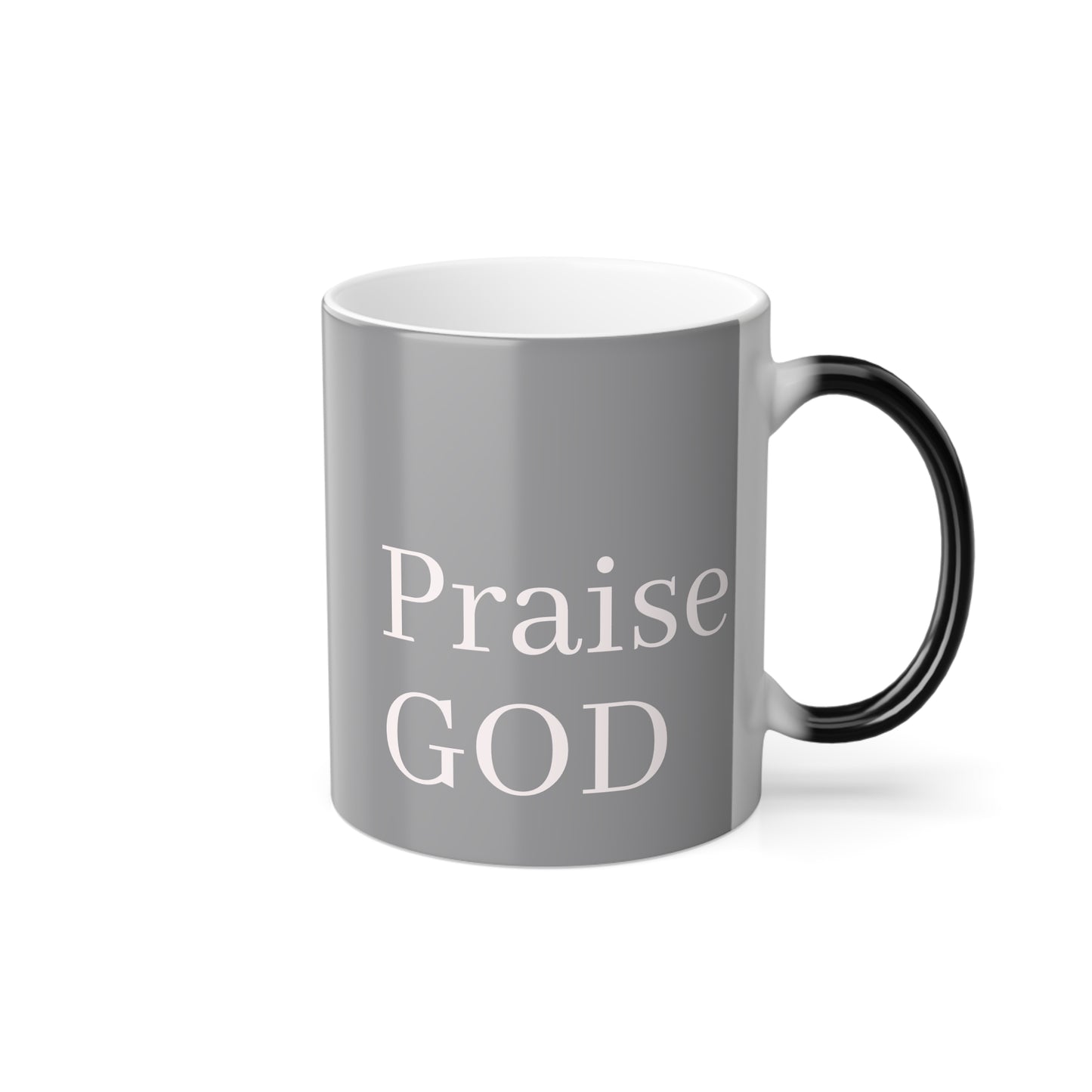 Motivational Color Morphing Mug - "Practice Gratitude" - 11oz