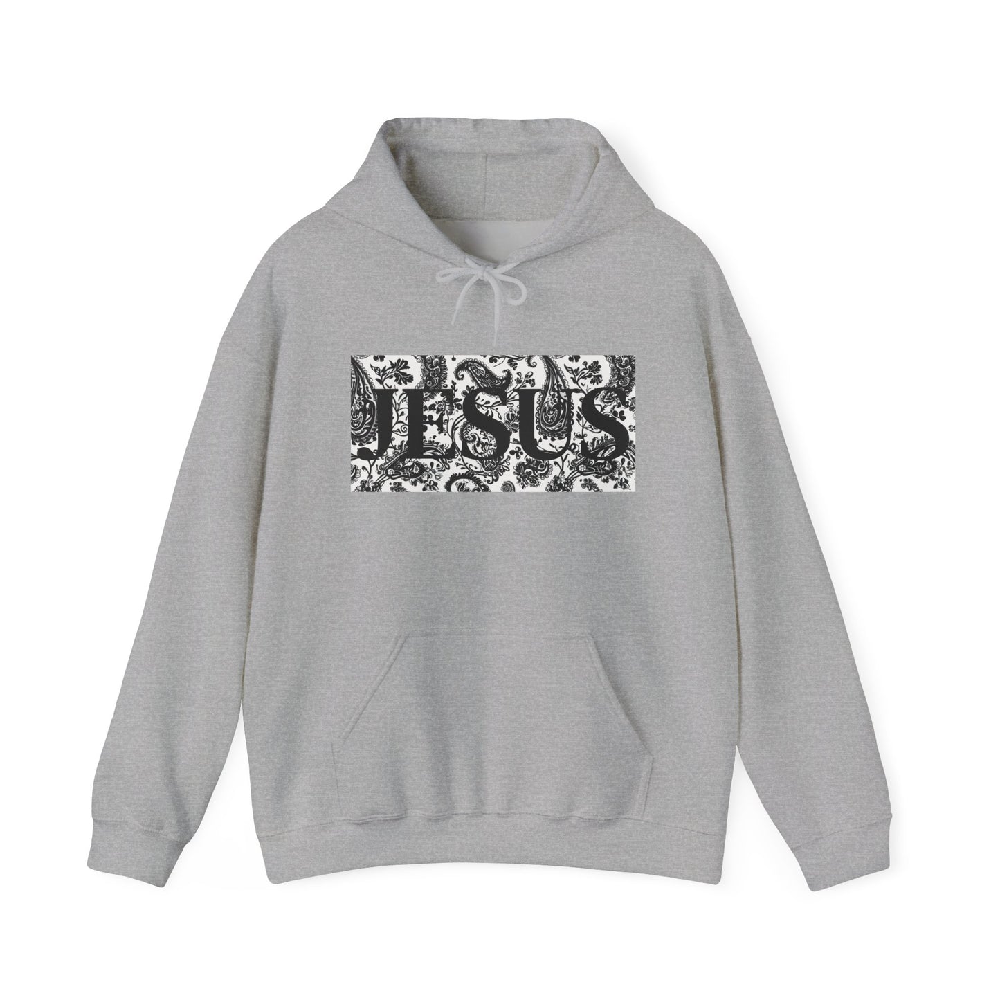 Stylish Jesus Hoodie, Unisex Heavy Blend Sweatshirt, Christian Apparel, Gift for Believers, Cozy Faith-Inspired Wear