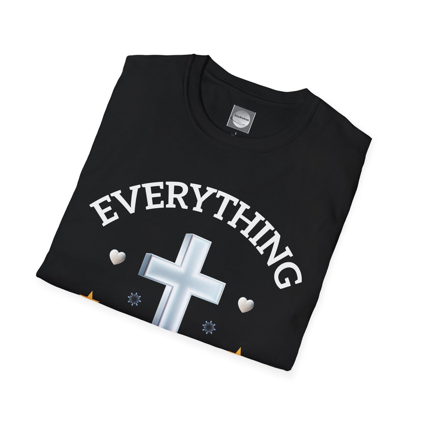 Faith-Inspired Unisex T-Shirt - Everything is God's, Christian Apparel, Gift for Believers, Spiritual Wear, Casual Everyday Tee