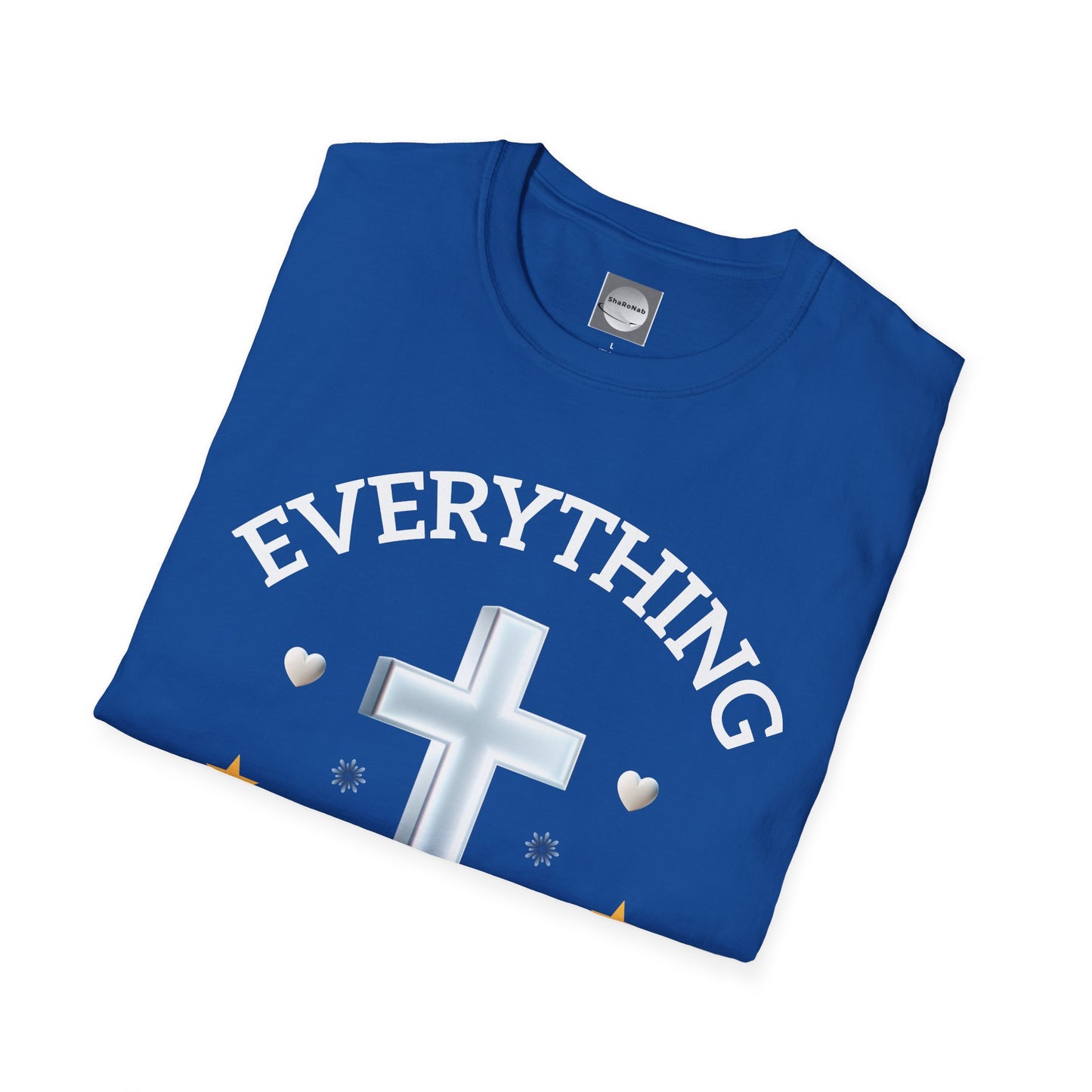 Faith-Inspired Unisex T-Shirt - Everything is God's, Christian Apparel, Gift for Believers, Spiritual Wear, Casual Everyday Tee