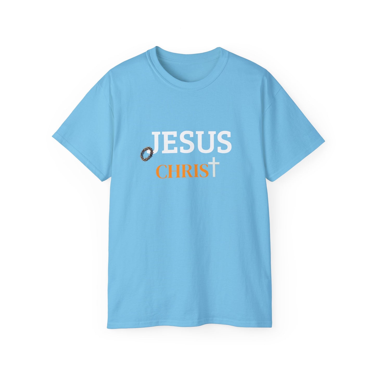 Jesus Christ Unisex Ultra Cotton Tee - Comfortable Religious Tee, Faith-Based Apparel, Spiritual Gift, Church Wear, Everyday Casual