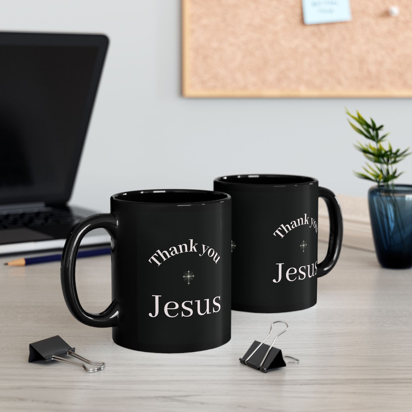 Artistic Black Mug - Unique Modern Design for Coffee Lovers