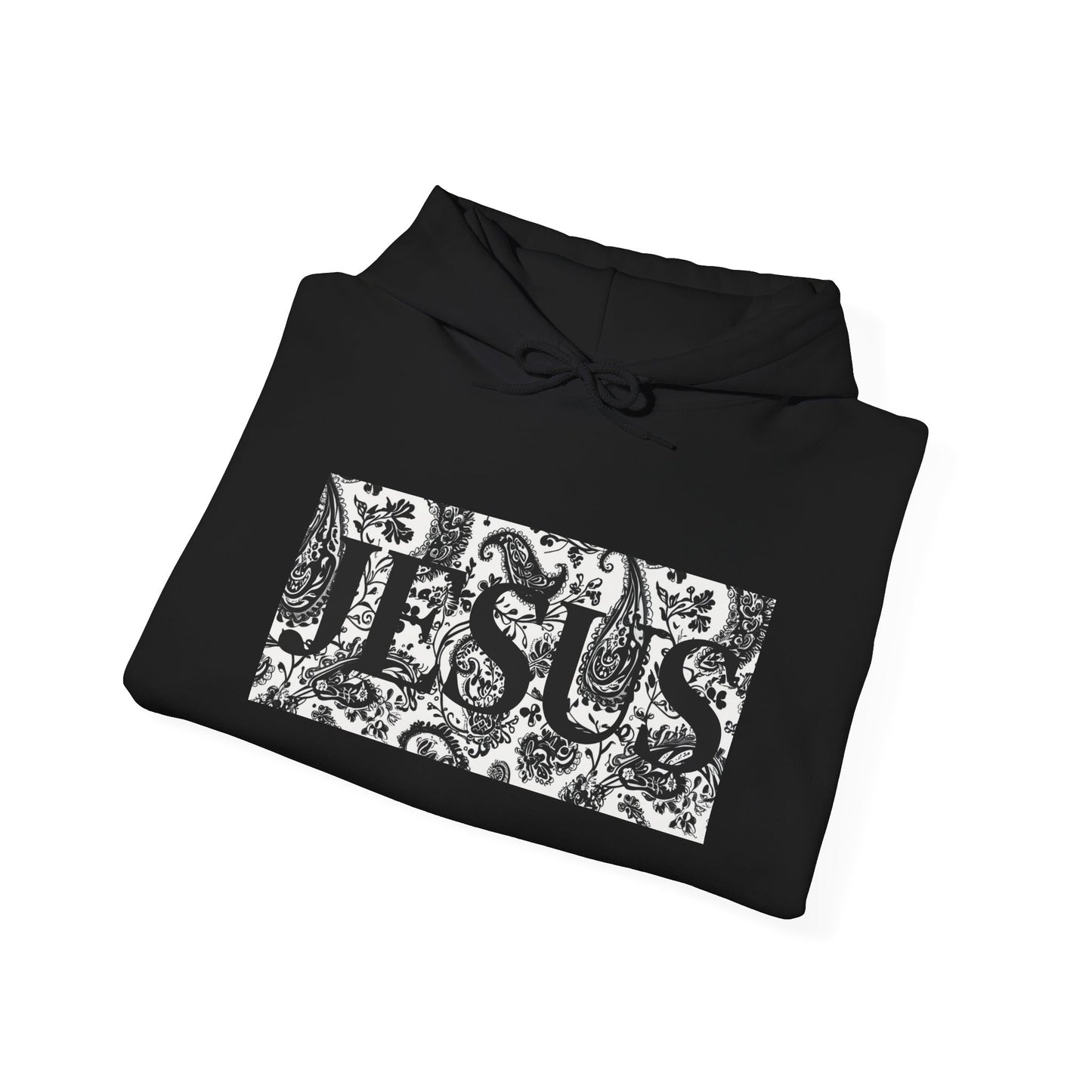 Stylish Jesus Hoodie, Unisex Heavy Blend Sweatshirt, Christian Apparel, Gift for Believers, Cozy Faith-Inspired Wear