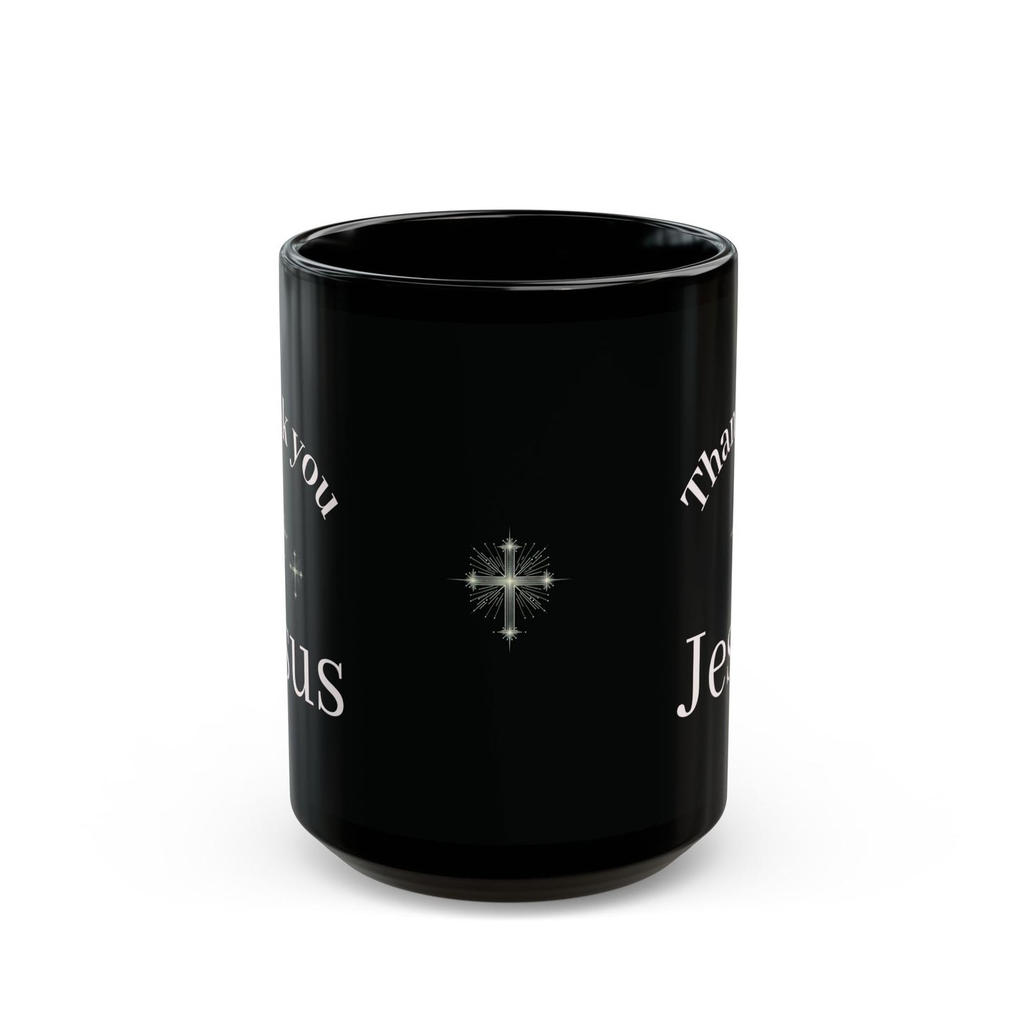Artistic Black Mug - Unique Modern Design for Coffee Lovers