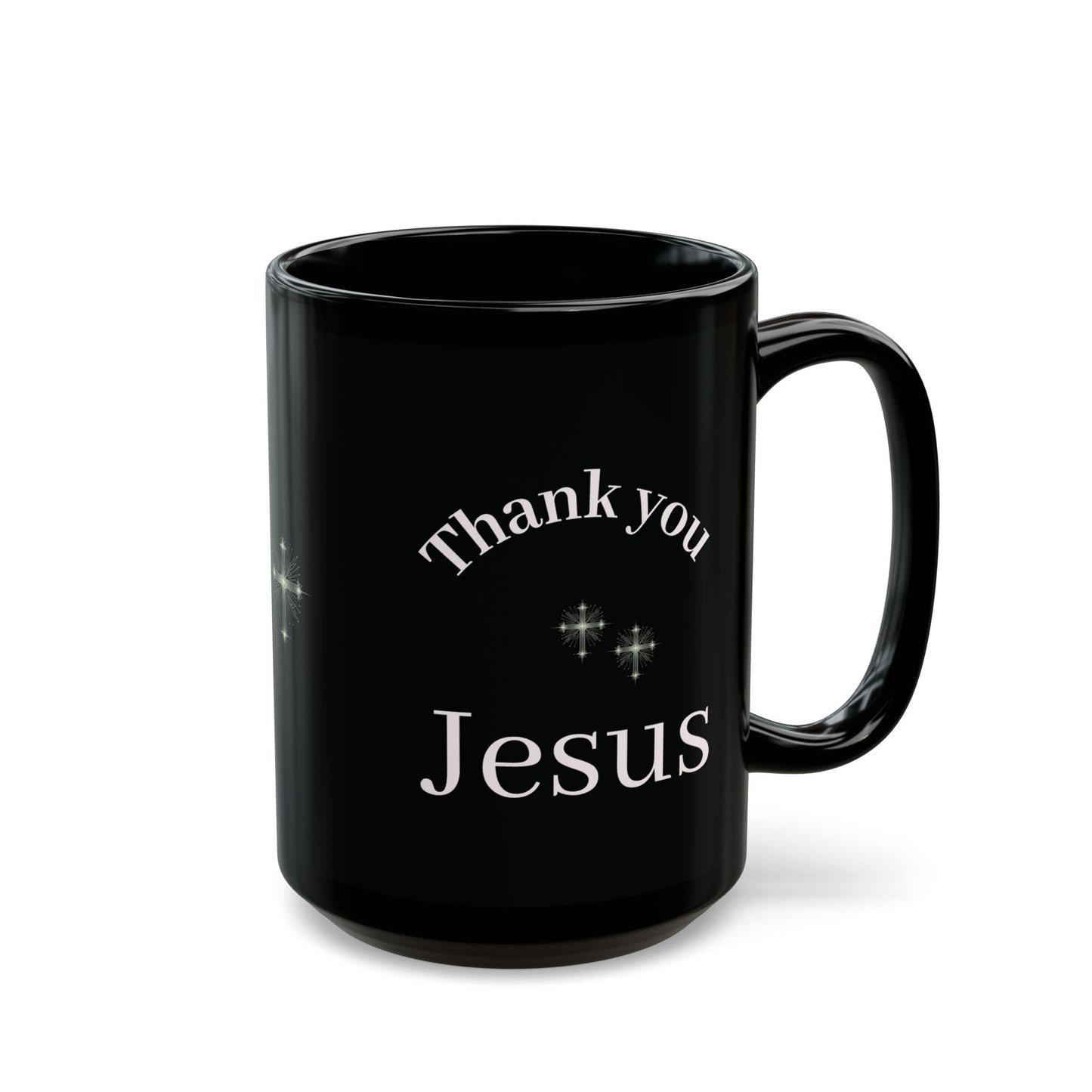 Artistic Black Mug - Unique Modern Design for Coffee Lovers