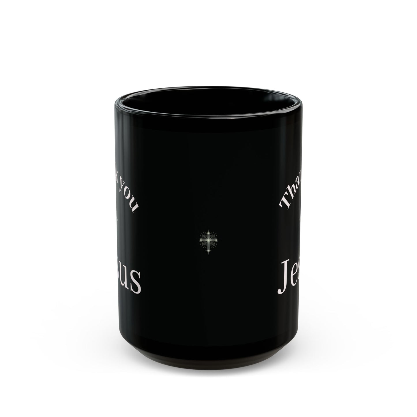 Artistic Black Mug - Unique Modern Design for Coffee Lovers