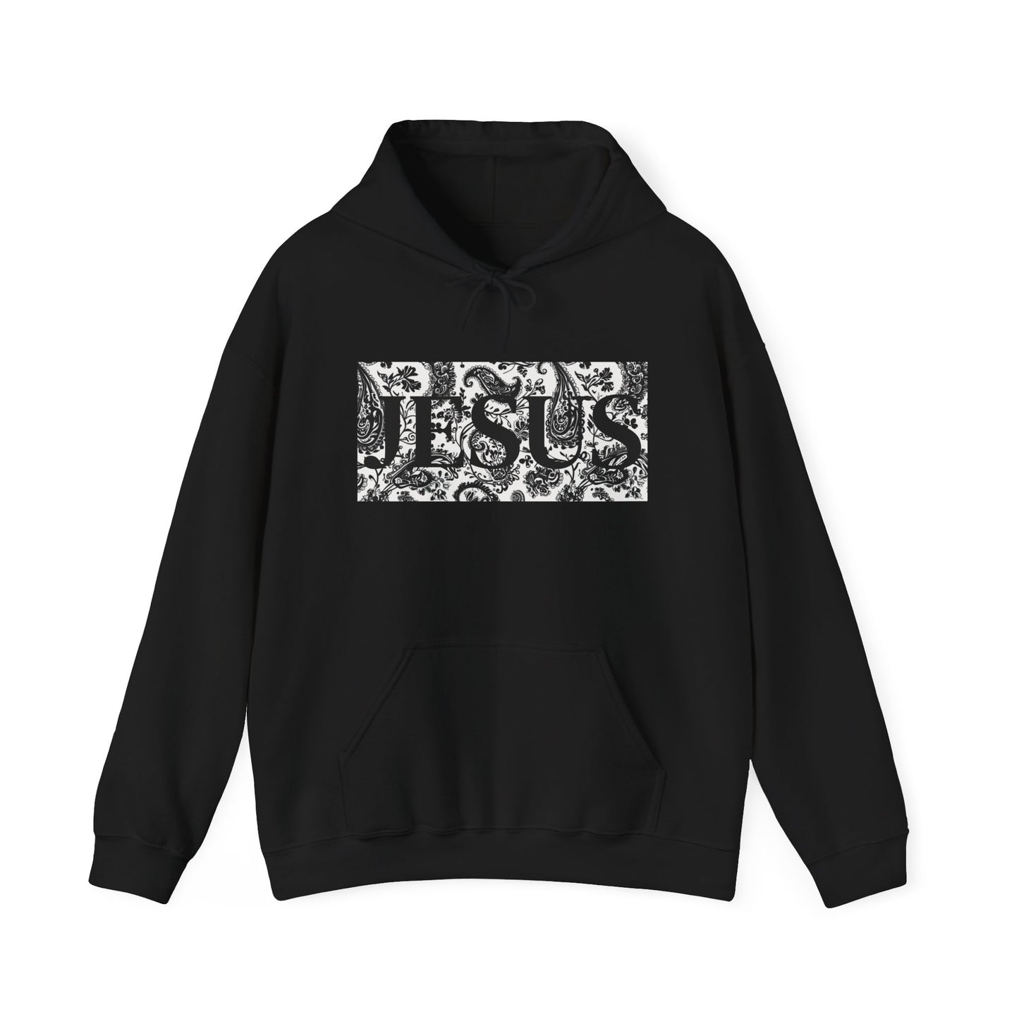 Stylish Jesus Hoodie, Unisex Heavy Blend Sweatshirt, Christian Apparel, Gift for Believers, Cozy Faith-Inspired Wear