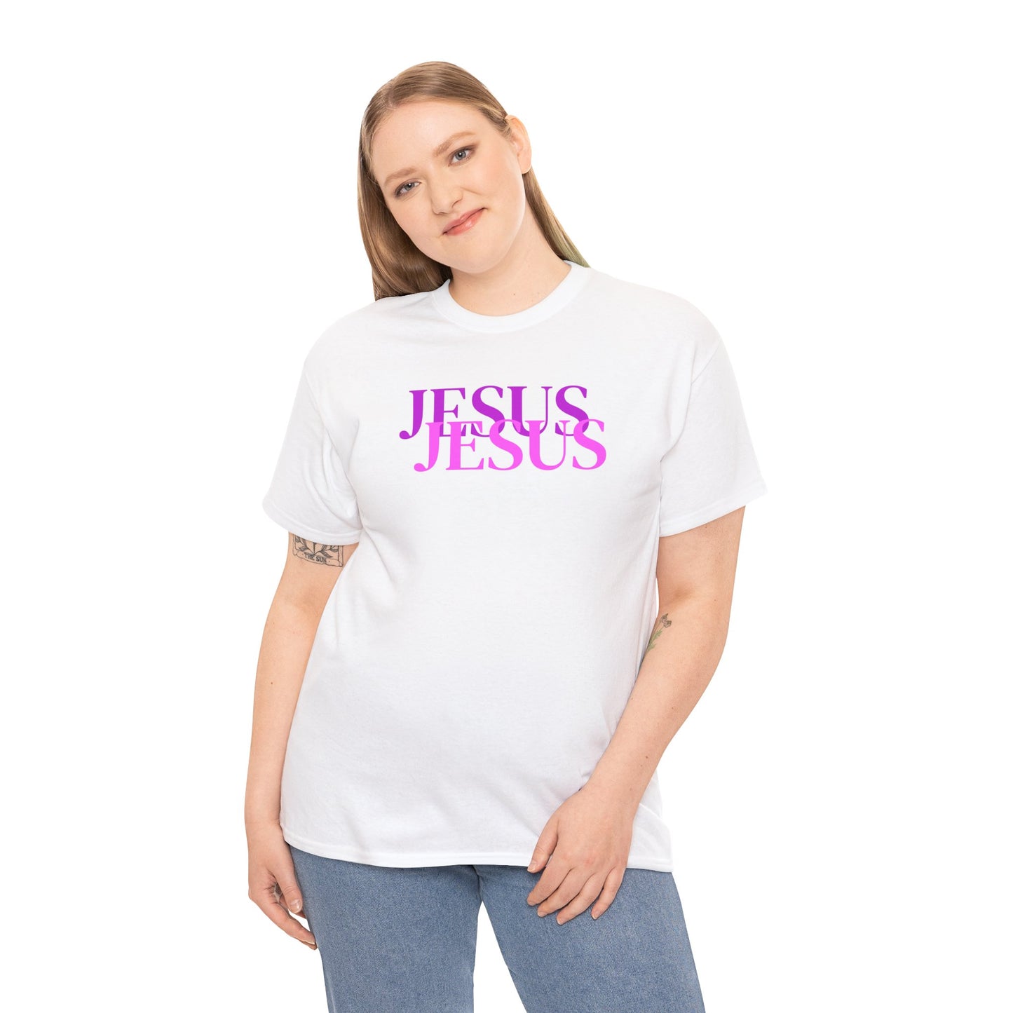 Unisex Heavy Cotton Jesus Tee