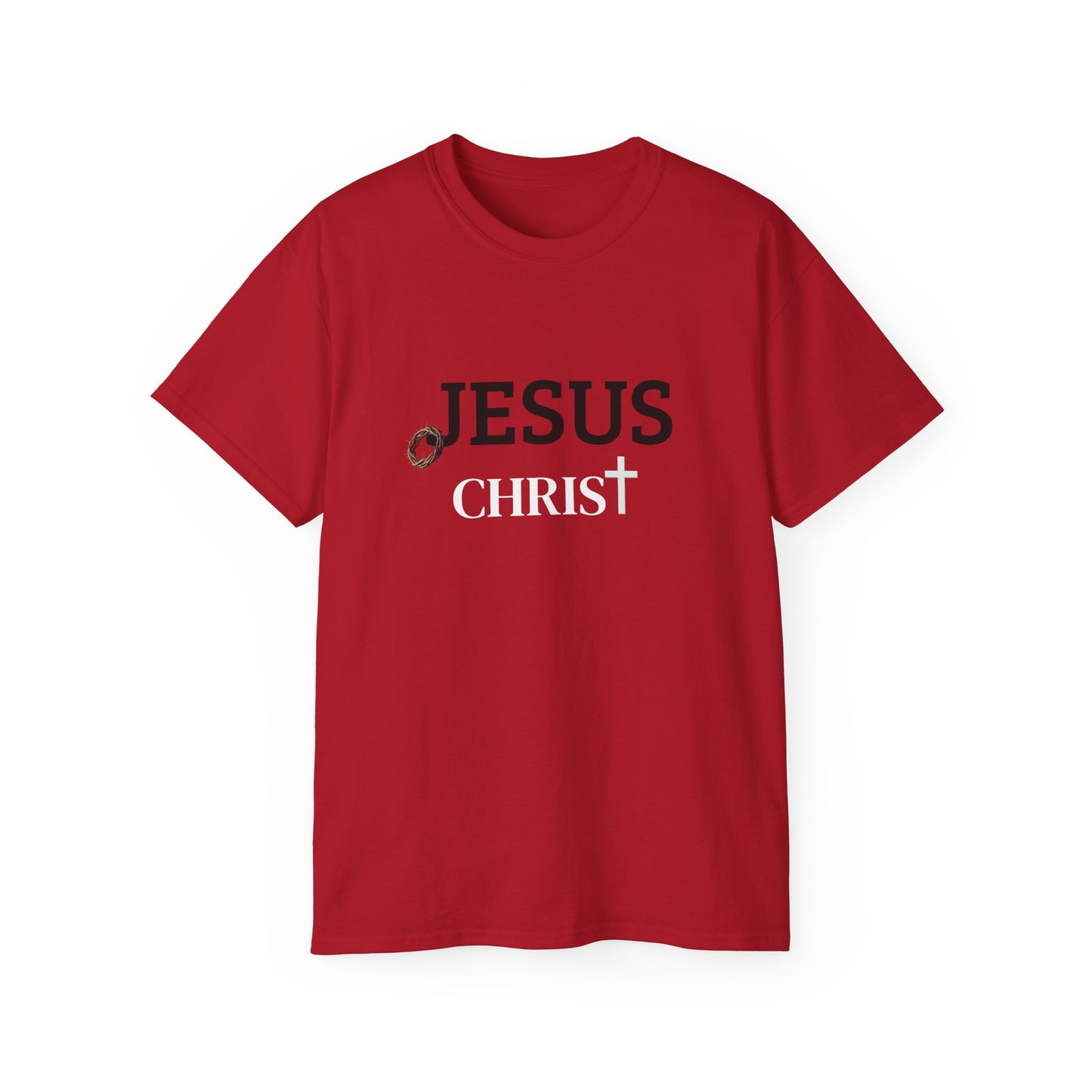 Jesus Christ Unisex Ultra Cotton Tee - Comfortable Religious Tee, Faith-Based Apparel, Spiritual Gift, Church Wear, Everyday Casual