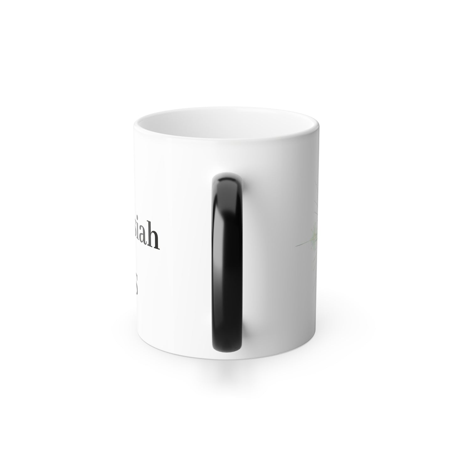 Color Morphing Mug - Inspirational 'The Messiah Lives' Design, 11oz