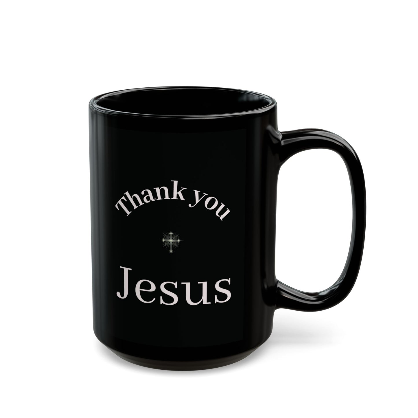 Artistic Black Mug - Unique Modern Design for Coffee Lovers