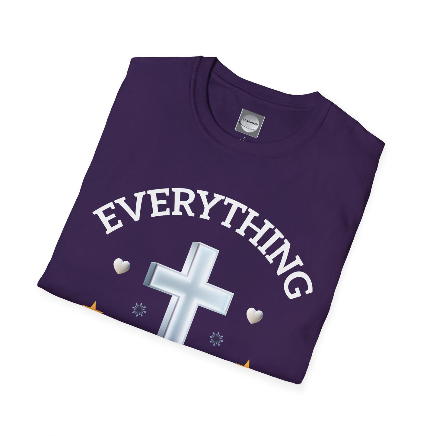 Faith-Inspired Unisex T-Shirt - Everything is God's, Christian Apparel, Gift for Believers, Spiritual Wear, Casual Everyday Tee