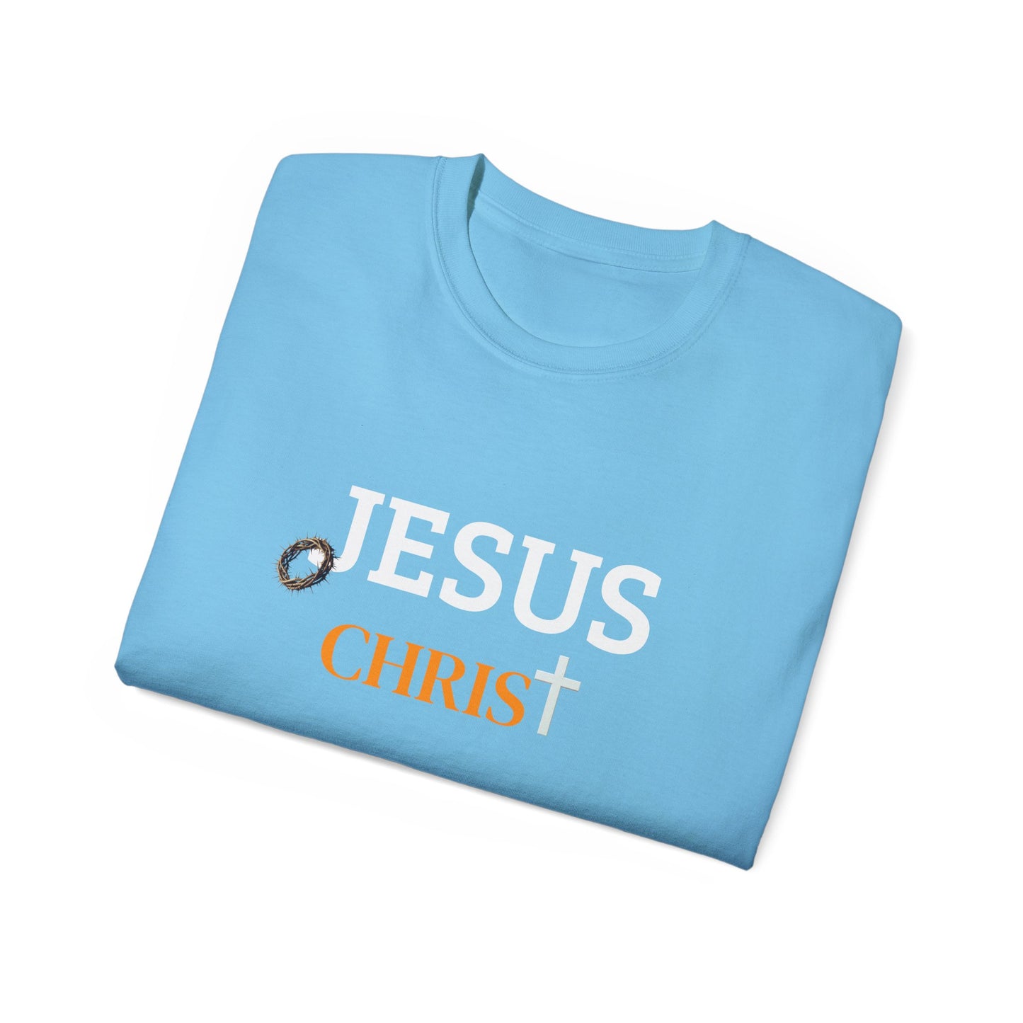 Jesus Christ Unisex Ultra Cotton Tee - Comfortable Religious Tee, Faith-Based Apparel, Spiritual Gift, Church Wear, Everyday Casual