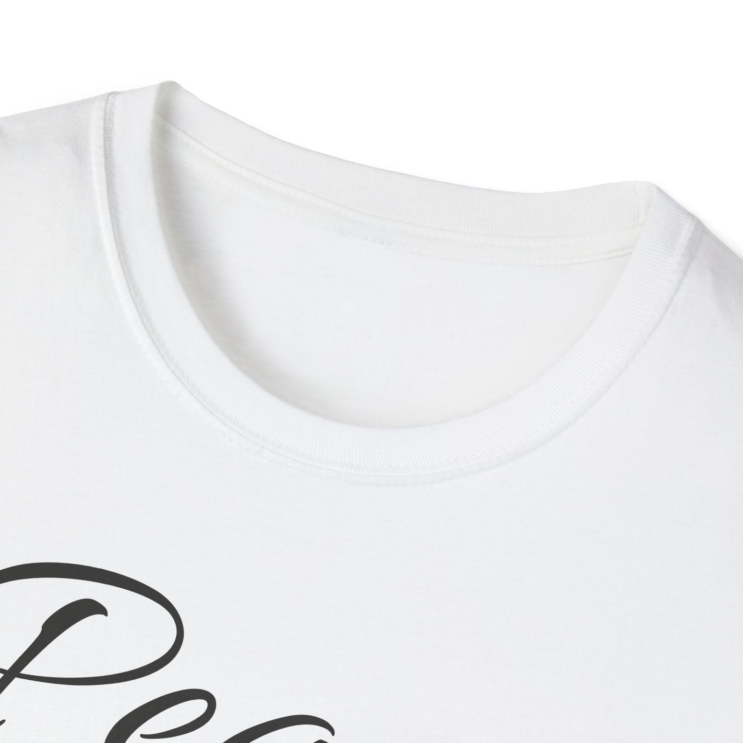 Inspirational Unisex Softstyle T-Shirt: 'May His Peace Be With You Always', Jesus tshirt