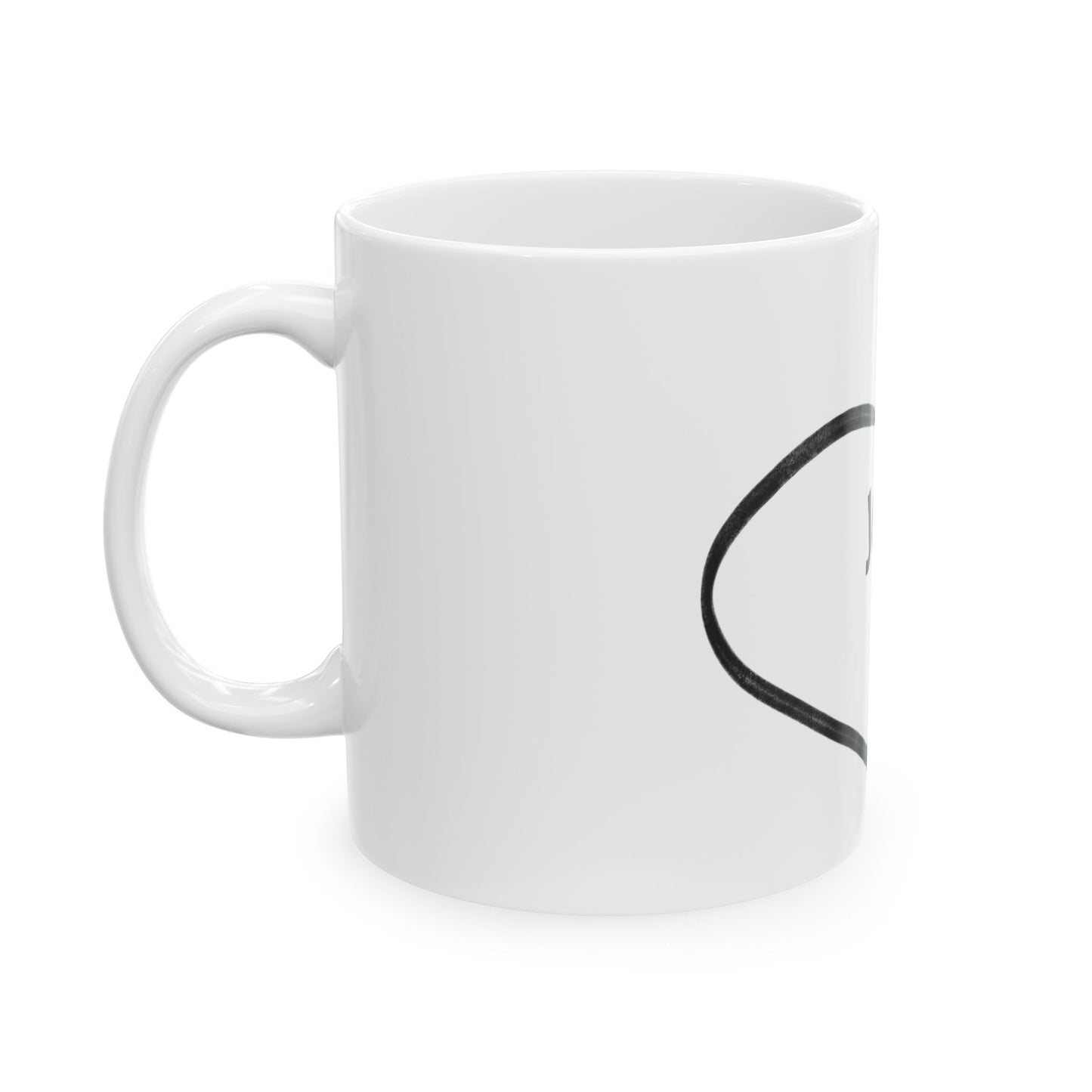 Faith-Inspired Ceramic Mug - Jesus & Me, Inspirational Coffee Cup, Perfect Gift for Believers, Holiday Celebrations, Christian Living