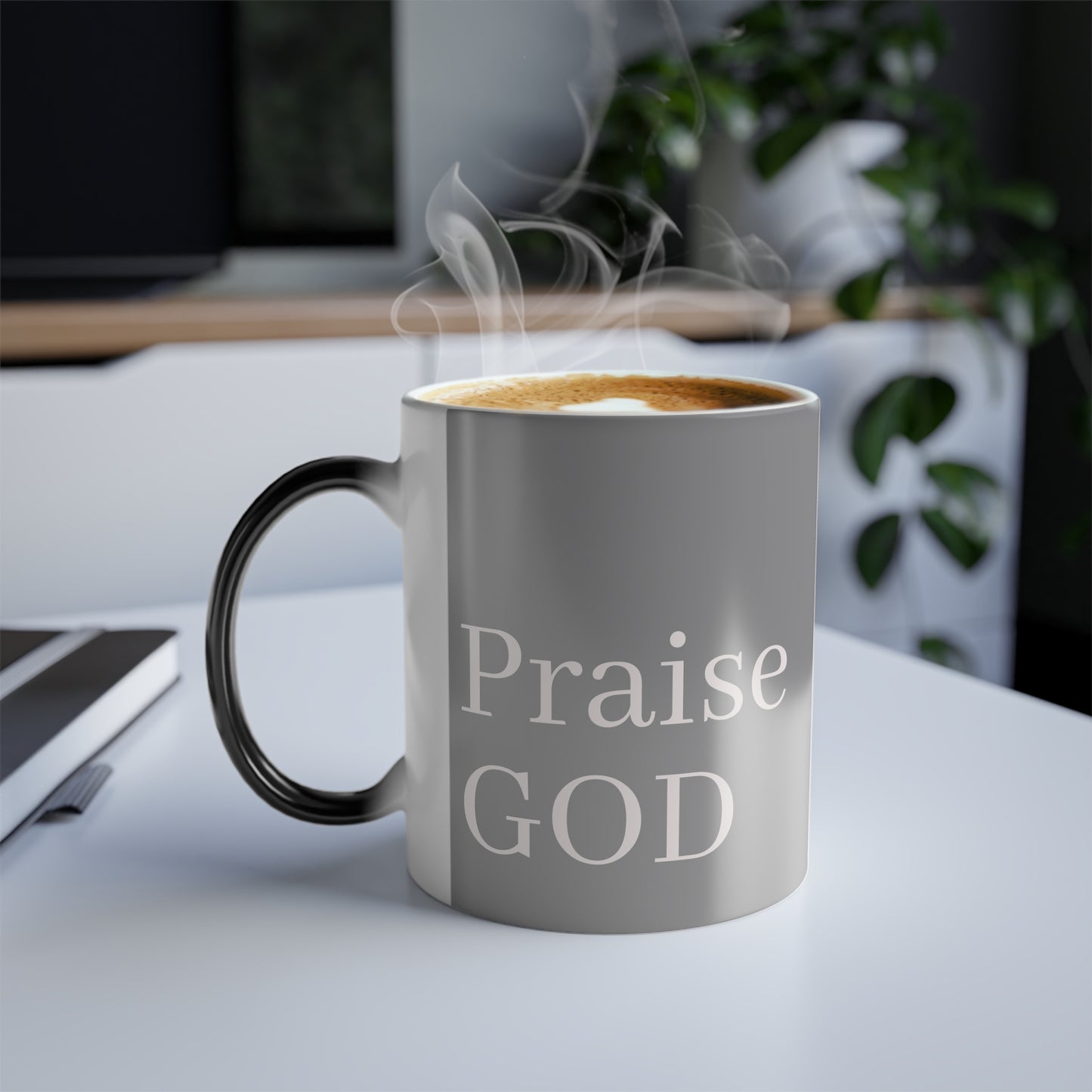 Motivational Color Morphing Mug - "Practice Gratitude" - 11oz