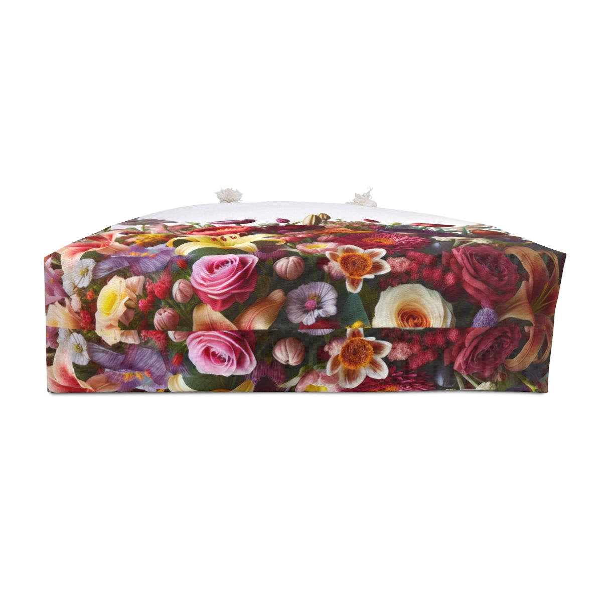 Floral Weekender Bag | Perfect for Travel, Beach Days, Picnics, Gifts, or Weekend Getaways | Stylish Tote with Flower Design