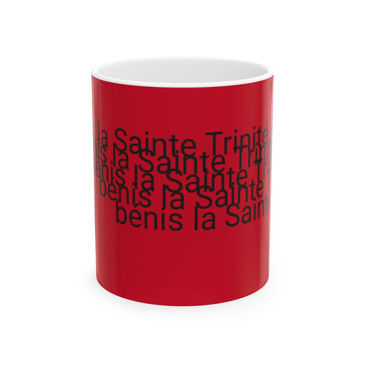 Modern Jesus Ceramic Mug with Inspirational Text - Holy Reminder Coffee Cup, Perfect Gift for Home, Office & Special Occasions, Motivational