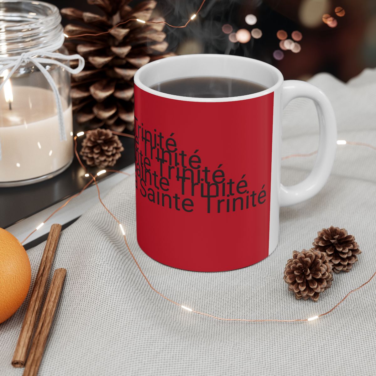 Modern Jesus Ceramic Mug with Inspirational Text - Holy Reminder Coffee Cup, Perfect Gift for Home, Office & Special Occasions, Motivational
