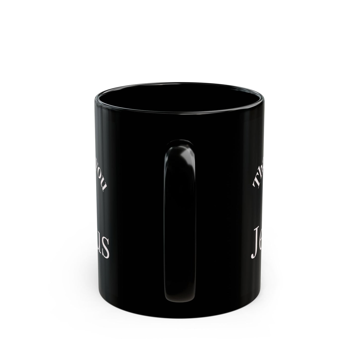 Artistic Black Mug - Unique Modern Design for Coffee Lovers