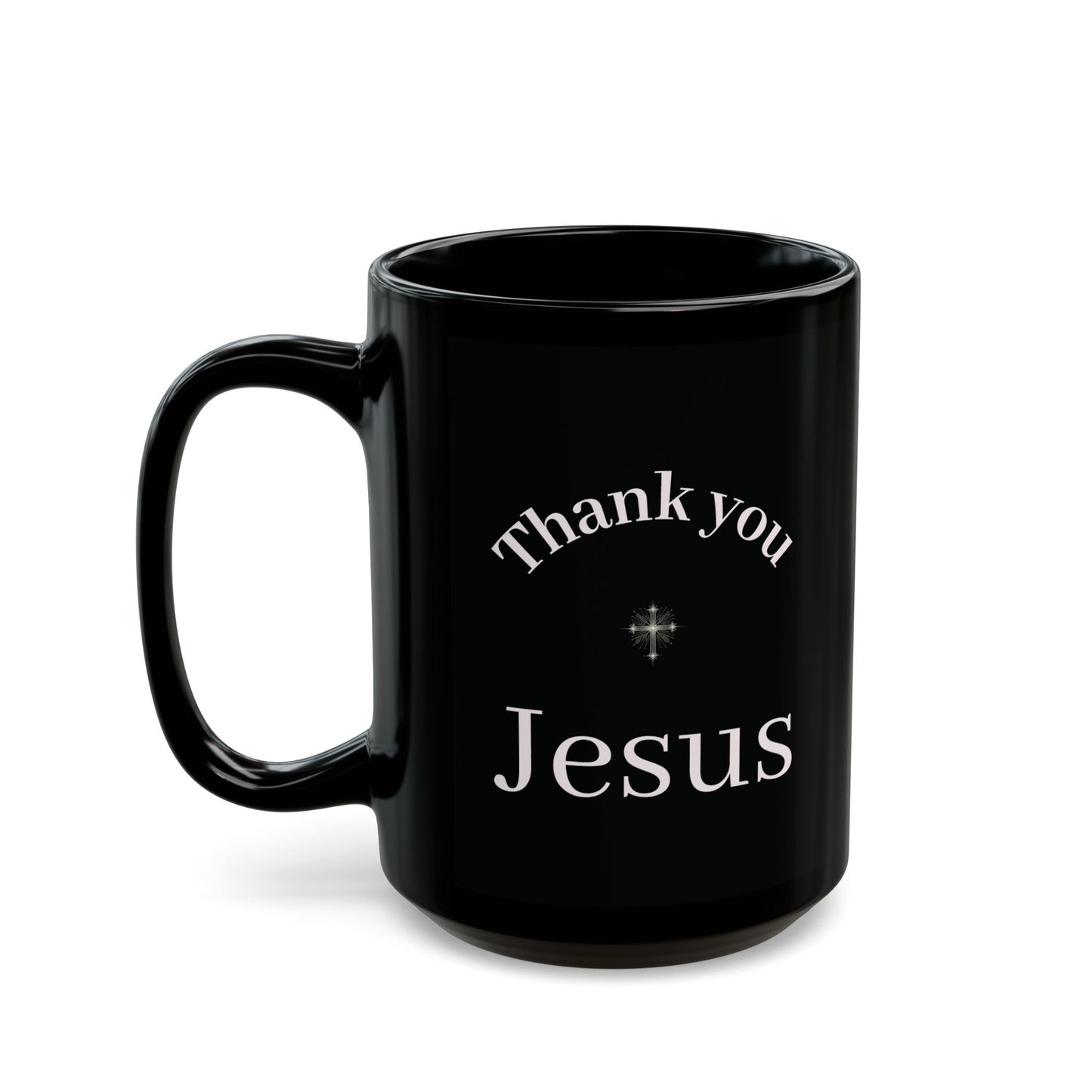 Artistic Black Mug - Unique Modern Design for Coffee Lovers