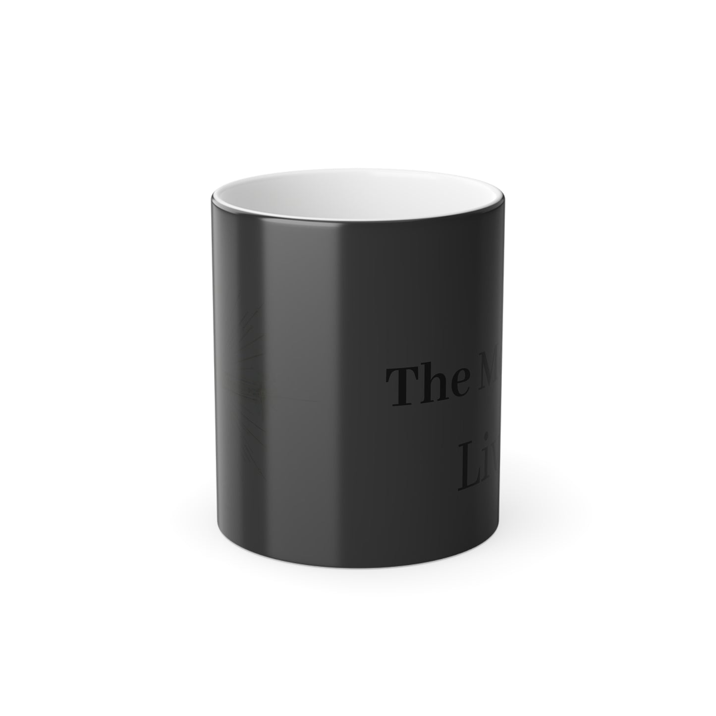 Color Morphing Mug - Inspirational 'The Messiah Lives' Design, 11oz