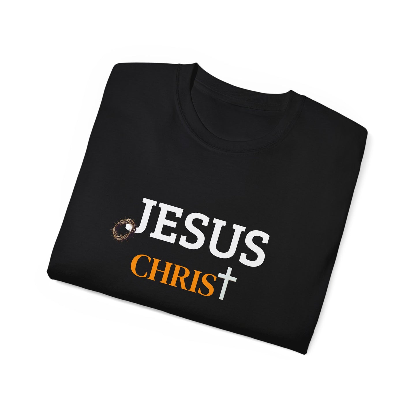 Jesus Christ Unisex Ultra Cotton Tee - Comfortable Religious Tee, Faith-Based Apparel, Spiritual Gift, Church Wear, Everyday Casual